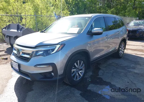 2020 Honda Pilot 2Wd Ex-L из США, поврежденный, VIN 5FNYF5H58LB028410